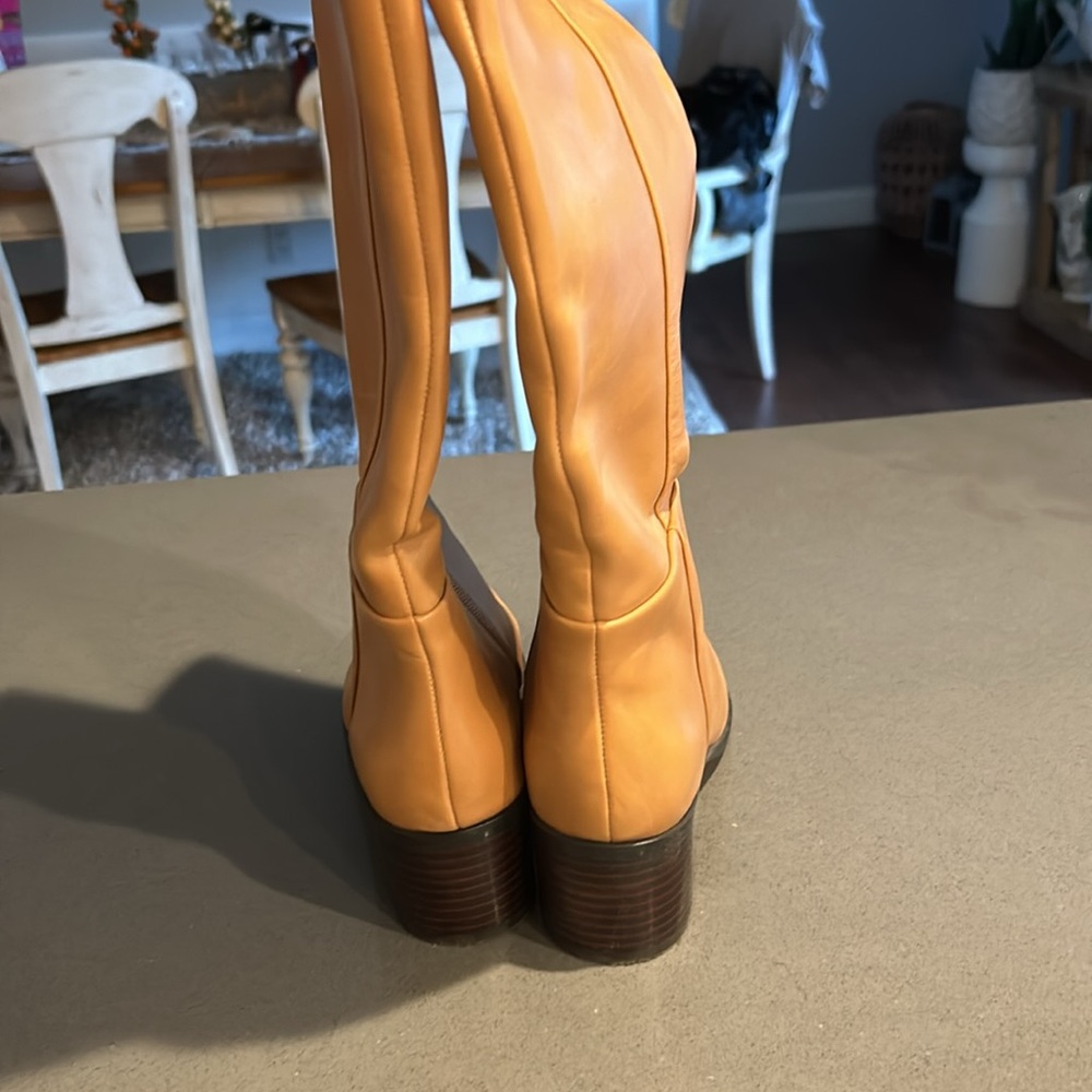 Madewell caramel colored below knee boots - Picture 5 of 9